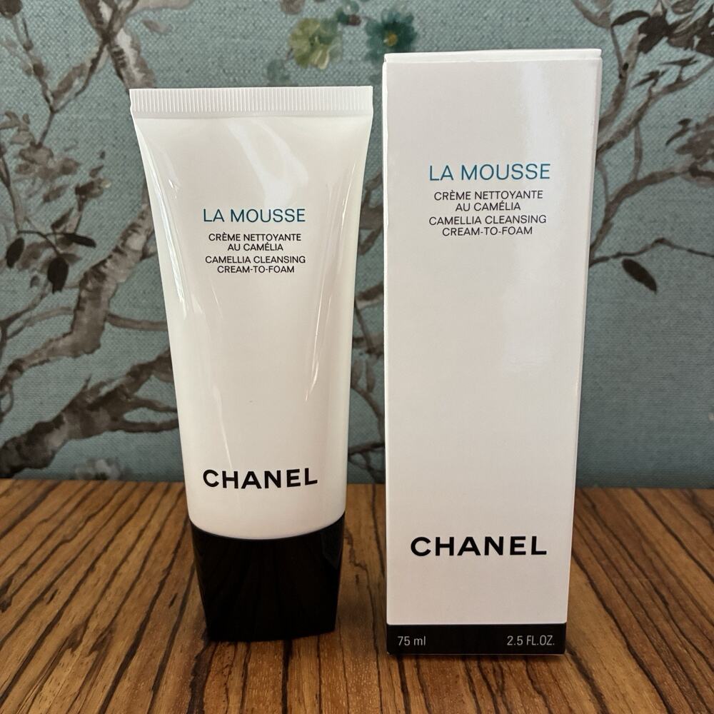 Chanel La Mousse Camellia Cleansing Cream-To-Foam 2.5oz/75ml